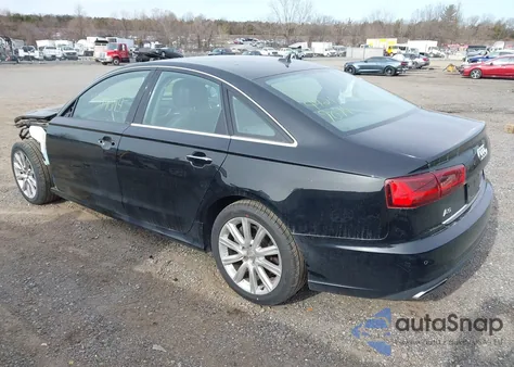 2016 Audi A6 3.0T Premium Plus из США, поврежденный, VIN WAUFGAFC1GN005215